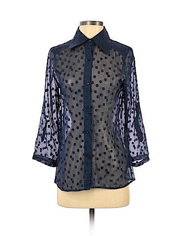 Alice + Olivia 3/4 Sleeve Button-Down Shirt (view 1)