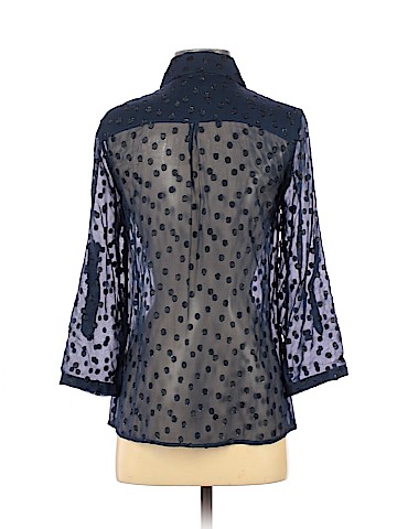 Alice + Olivia 3/4 Sleeve Button-Down Shirt (view 2)