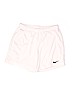 Nike 100% Polyester White Athletic Shorts Size M - photo 1