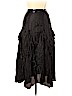 Carole Little Black Silk Skirt Size 14 - photo 1