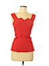 Doncaster Red Sleeveless Blouse Size 6 - photo 1