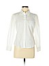 Boden 100% Cotton White Long Sleeve Button-Down Shirt Size 6 (petite) - photo 1