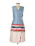 Tory Burch Blue Casual Dress Size 6 - photo 1
