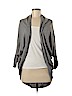 Ann Taylor LOFT Outlet 100% Cotton Gray Cardigan Size M - photo 1