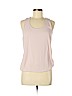Ann Taylor 100% Rayon Pink Sleeveless Top Size M (petite) - photo 1