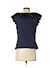 Etcetera Blue Short Sleeve Blouse Size 4 - photo 2