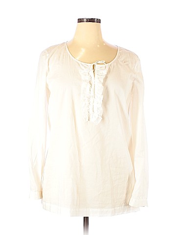 DKNYC Long Sleeve Blouse (view 1)