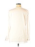 DKNYC 100% Cotton Ivory Long Sleeve Blouse Size XL - photo 2