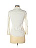 Theory Ivory Long Sleeve Button-Down Shirt Size M - photo 2