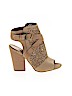 Shoedazzle Tan Ankle Boots Size 7 - photo 1