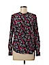 Rebecca Taylor 100% Rayon Burgundy Long Sleeve Blouse Size 8 - photo 1