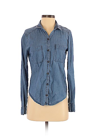 Hollister Long Sleeve Blouse (view 1)