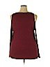 Charlotte Russe 100% Rayon Burgundy Sleeveless Top Size 3X - photo 2