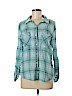 Sanctuary Blue Long Sleeve Top Size M - photo 1