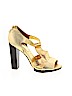 BCBGMAXAZRIA Gold Heels Size 7 - photo 1