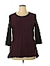Simply Vera Vera Wang Burgundy Pullover Sweater Size XL - photo 1