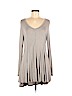 Soft Surroundings Gray Casual Dress Size M - photo 1