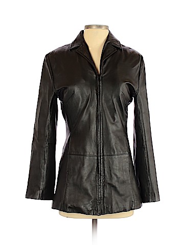 Nicole Miller Faux Leather Jacket (view 1)