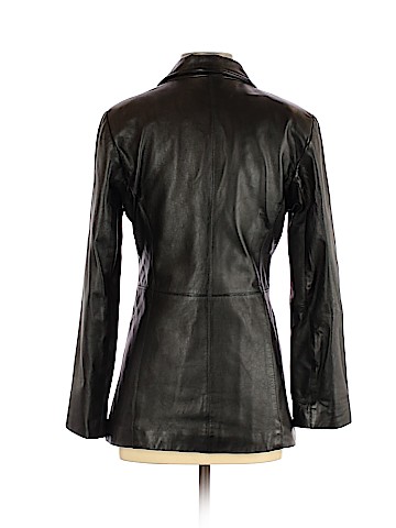 Nicole Miller Faux Leather Jacket (view 2)