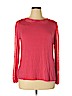Elle Pink Long Sleeve Top Size XL - photo 1