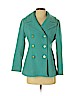 J.Crew Blue Wool Coat Size 4 (petite) - photo 1