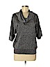 MICHAEL Michael Kors Gray Pullover Sweater Size M - photo 1