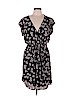 DR2 100% Polyester Black Casual Dress Size L - photo 1