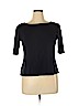 Ann Taylor Blue 3/4 Sleeve Top Size XL - photo 1