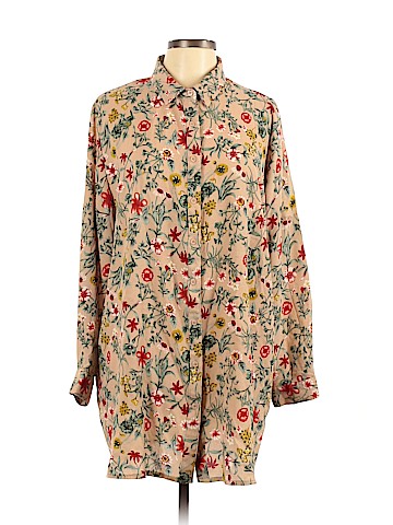 Boohoo Boutique Long Sleeve Blouse (view 1)