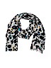 Ann Taylor 100% Polyester Print Blue Scarf One size - photo 1