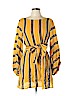 L'Atiste by Amy 100% Cotton Yellow Casual Dress Size L - photo 1