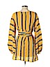 L'Atiste by Amy 100% Cotton Yellow Casual Dress Size L - photo 2