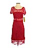 Nicole Miller Red Cocktail Dress Size 6 - photo 1