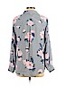 Candie's 100% Polyester Gray Long Sleeve Blouse Size L - photo 2