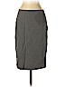 Theory Gray Wool Skirt Size 4 - photo 1