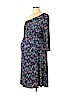 Motherhood Blue Casual Dress Size L - photo 1