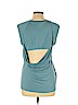 BCBGMAXAZRIA Blue Sleeveless Blouse Size L - photo 2