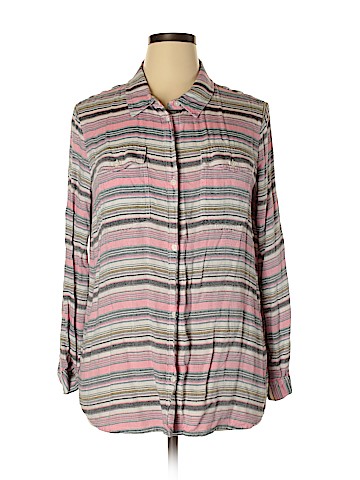 Tommy Hilfiger Long Sleeve Button-Down Shirt (view 1)