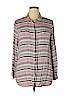 Tommy Hilfiger 100% Rayon Pink Long Sleeve Button-Down Shirt Size XL - photo 1