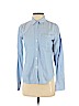 Theory 100% Cotton Blue Long Sleeve Button-Down Shirt Size S - photo 1