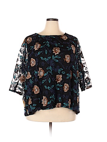 Catherines 3/4 Sleeve Blouse (view 1)