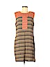 THML 100% Rayon Tan Casual Dress Size L - photo 1