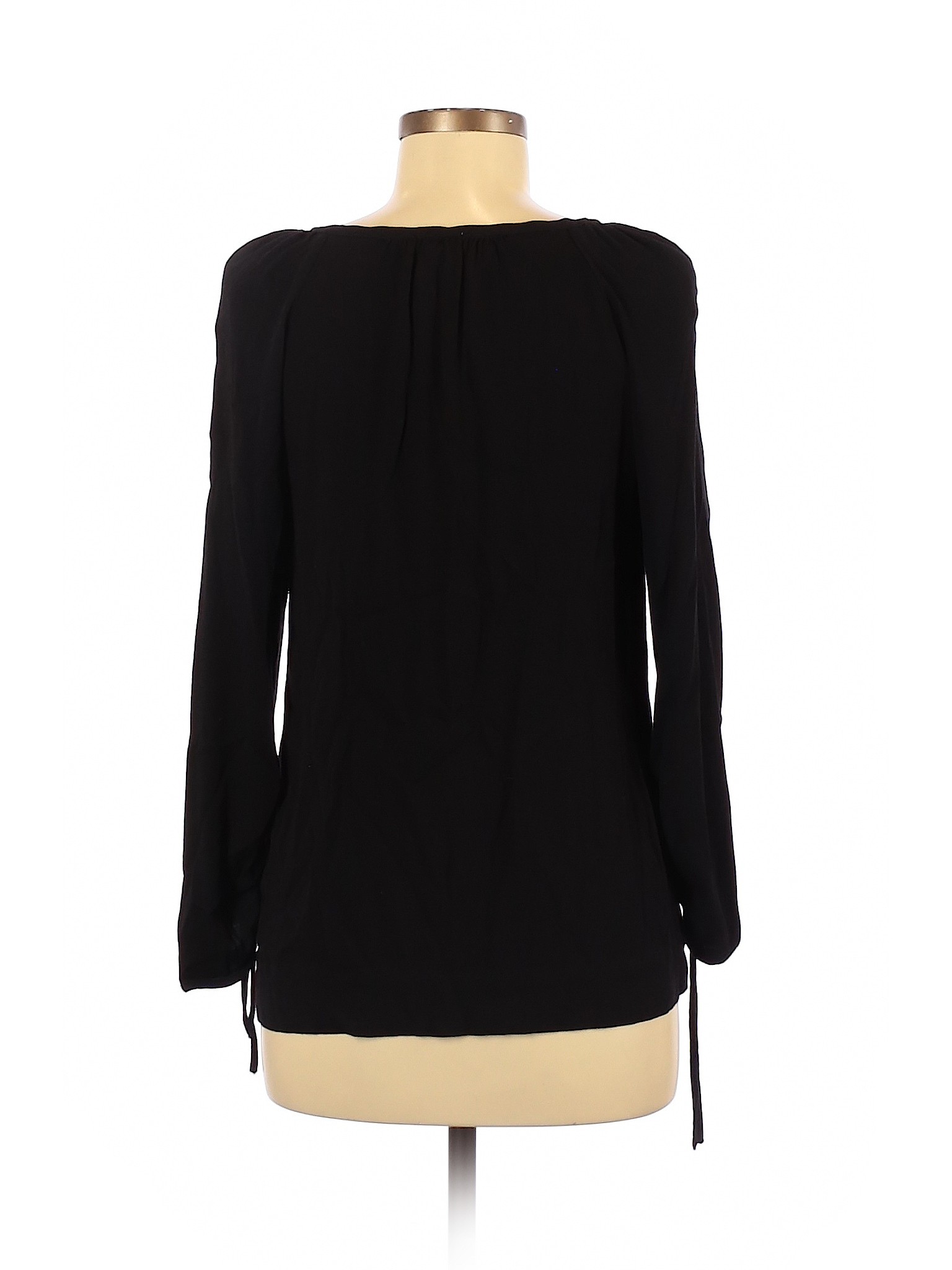 Point Sur Women Black 3/4 Sleeve Blouse S | eBay