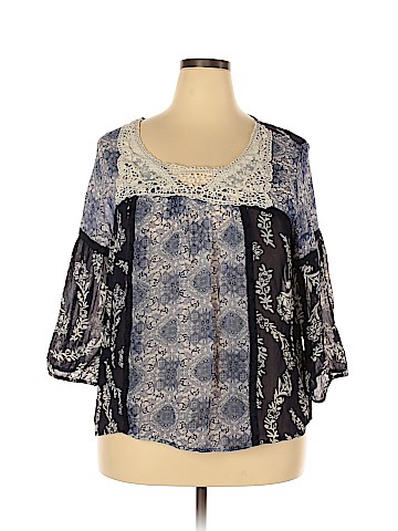 BILA 3/4 Sleeve Blouse (view 1)