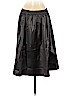 Tibi 100% Polyester Black Faux Leather Skirt Size M - photo 2