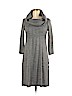 Madison Leigh 100% Acrylic Gray Casual Dress Size S - photo 1