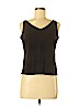 Sigrid Olsen Black Sleeveless Top Size M (petite) - photo 1