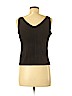 Sigrid Olsen Black Sleeveless Top Size M (petite) - photo 2