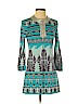Tory Burch 100% Silk Blue Casual Dress Size XS - photo 1
