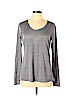 Athleta Gray Active T-Shirt Size L - photo 1